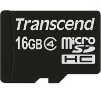 Карта памяти Transcend microSDHC 16 GB Class 4 без адаптера