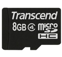 Карта памяти Transcend microSDHC 8 GB Class 4 без адаптера