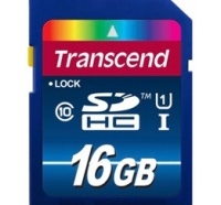 Карта памяти Transcend SDHC 16 GB (Class 10) UHS-I Premium (X300)