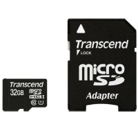 Карта памяти Transcend microSDHC 32GB Class 10 UHS-I Premium без адаптера