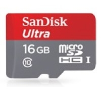 Карта памяти SanDisk microSDHC 16GB Mobile Ultra Class 10 UHS 80MB/s