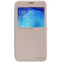 Nillkin чехол для смартфона Samsung J5/J500 - Sparkle series (Gold) Nillkin чехол для смартфона Samsung J5/J500 - Sparkle series