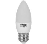 Светодиодная лампа Ergo Standard C37 Е27 4W 220V теплый белый 3000K