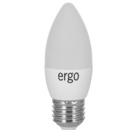 Светодиодная лампа Ergo Standard C37 Е27 5W 220V теплый белый 3000K