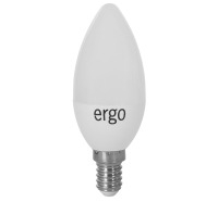 Светодиодная лампа Ergo Standard C37 E14 5W 220V нейтральный белый 4100K
