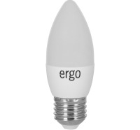 Светодиодная лампа Ergo Standard C37 Е27 6W 220V нейтральный белый 4100K