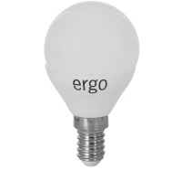 Светодиодная лампа Ergo Standard G45 E14 6W 220V нейтральный белый 4100K