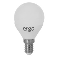 Светодиодная лампа Ergo Standard G45 E14 6W 220V нейтральный белый 4100K (LSTG45E146ANFN) Светодиодная лампа Ergo Standard G45 E14 6W 220V нейтральный белый 4100K