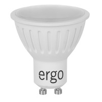 Светодиодная лампа Ergo Standard MR16 GU10 7W 220V теплый белый 3000K (LSTGU107AWFN) Светодиодная лампа Ergo Standard MR16 GU10 7W 220V теплый белый 3000K
