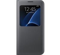 Чехол Samsung для смартфона Samsung S7 edge/G935 - S View Cover (Черный)