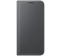 Чехол Samsung для смартфона Samsung S7/G930 - Flip Wallet (Черный)
