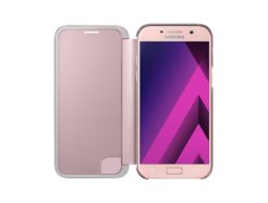 чехол для Samsung A5 (2017) - Clear View Cover (Pink) купить
