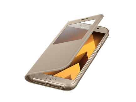 Фирменный чехол для Samsung A5 (2017) - S View Standing Cover (Gold) чехол для Samsung A5 (2017) - S View Standing Cover (Gold) купить