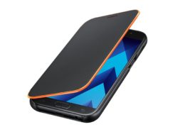 чехол для Samsung A5 (2017) A520 - Neon Flip Cover (Black) купить