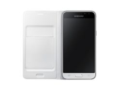 Фирменный чехол для Samsung J3/J320 - Flip Wallet (White) купить