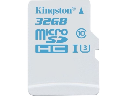 Карта памяти Kingston microSDHC 32 Gb Action UHS-I U3
