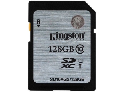 Карта памяти Kingston SDHC 128 GB G2 (CLASS 10) UHS-I